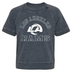 Los Angeles Rams Girls Juniors Cheer Squad Raglan T-Shirt