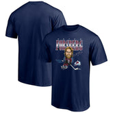 Peter Forsberg Colorado Avalanche Player Caricature T-Shirt For Sale