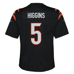 Cincinnati Bengals Nike Tee Higgins Youth Game Jersey
