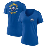 Buffalo Sabres Women's Territorial V-Neck T-Shirt For Sale
