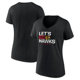 Chicago Blackhawks Women's Shout Out V-Neck T-Shirt Online