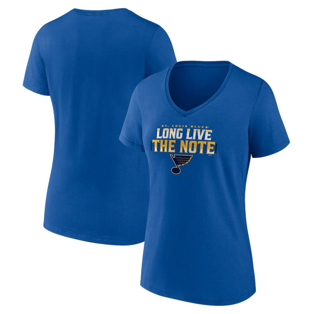 St. Louis Blues Women's Shout Out V-Neck T-Shirt Online