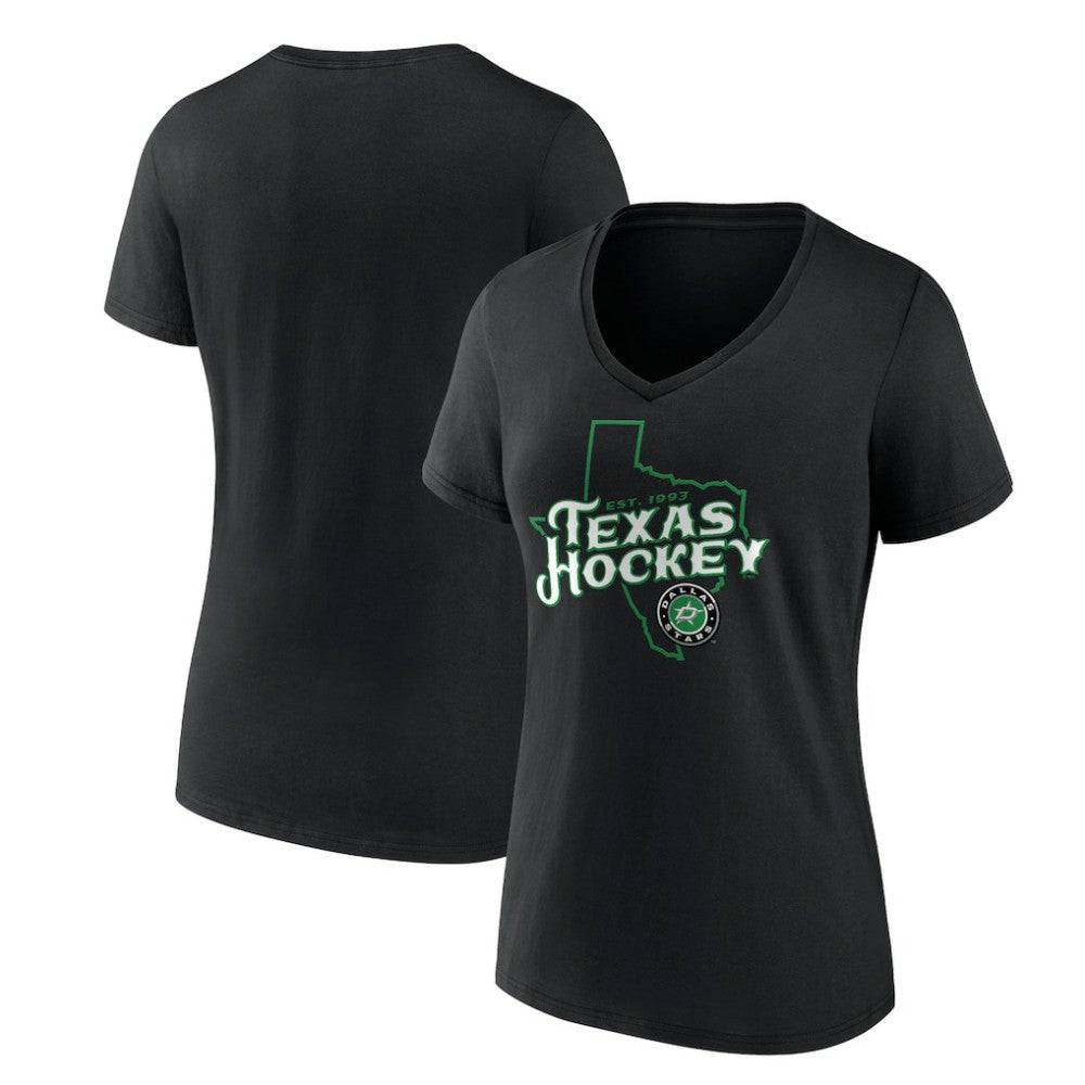 Dallas Stars Women's Represent V-Neck T-Shirt For Sale