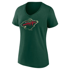 Minnesota Wild Women's Represent V-Neck T-Shirt Discount