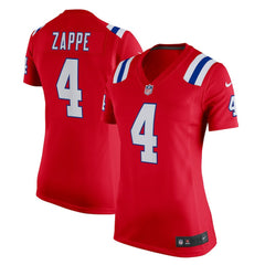 New England Patriots Nike Bailey Zappe Women's Team Game Jersey