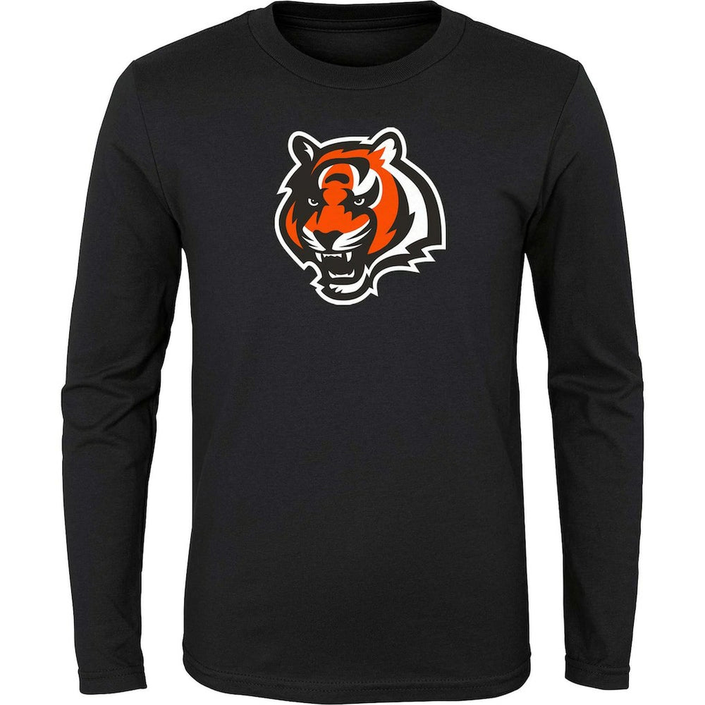 Cincinnati Bengals Youth Primary Logo Long Sleeve T-Shirt