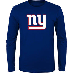 New York Giants Youth Primary Logo Long Sleeve T-Shirt