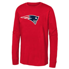 New England Patriots Youth Primary Logo Long Sleeve T-Shirt