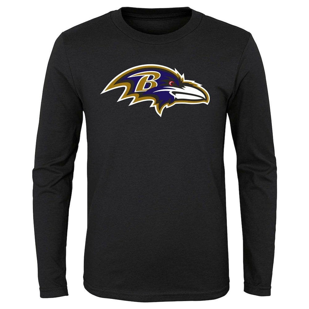 Baltimore Ravens Youth Primary Logo Long Sleeve T-Shirt