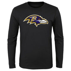 Baltimore Ravens Youth Primary Logo Long Sleeve T-Shirt