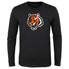 Cincinnati Bengals Preschool Primary Logo Long Sleeve T-Shirt