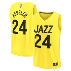 Walker Kessler Utah Jazz Fast Break Replica Player Jersey New