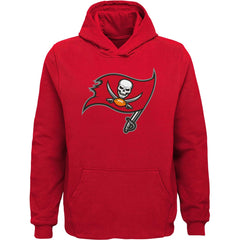 Tampa Bay Buccaneers Youth Team Logo Pullover Hoodie