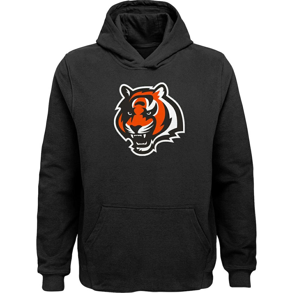 Cincinnati Bengals Youth Team Logo Pullover Hoodie