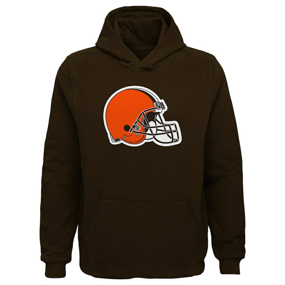 Cleveland Browns Youth Team Logo Pullover Hoodie