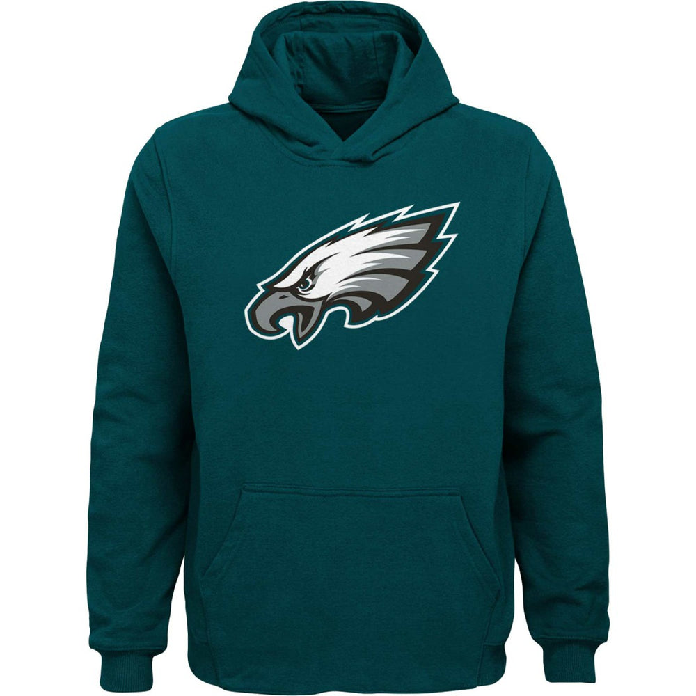 Philadelphia Eagles Youth Team Logo Pullover Hoodie
