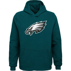 Philadelphia Eagles Youth Team Logo Pullover Hoodie