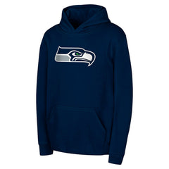 Seattle Seahawks Youth Team Logo Pullover Hoodie