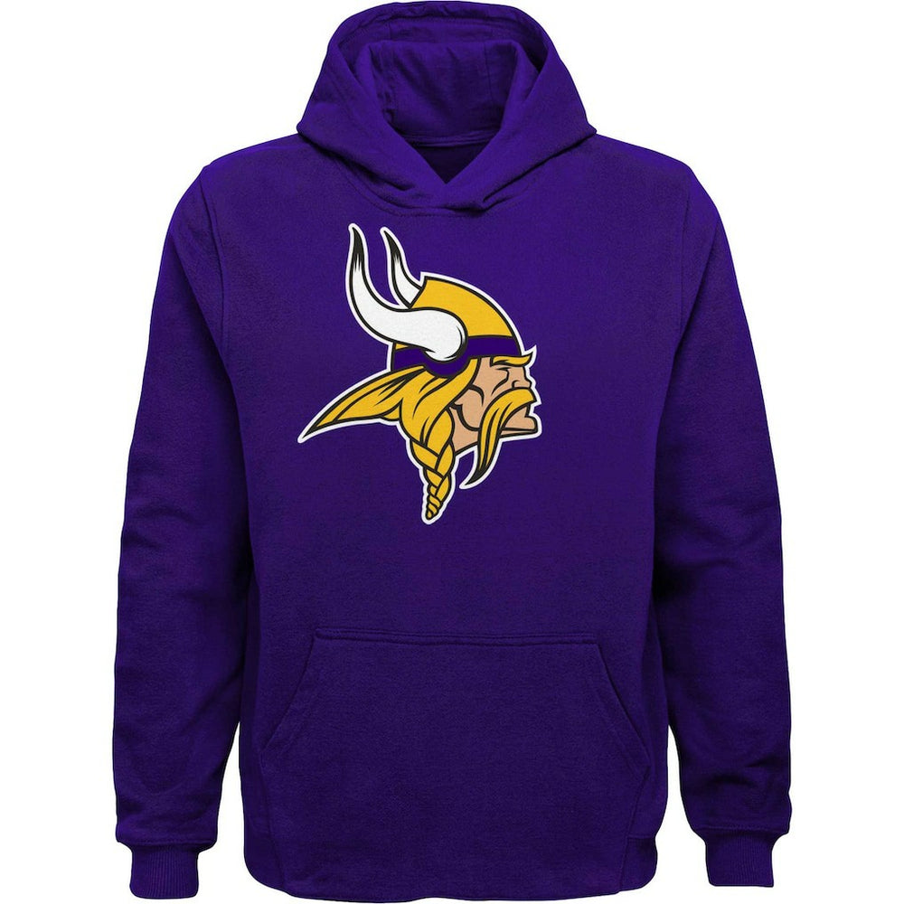 Minnesota Vikings Youth Team Logo Pullover Hoodie