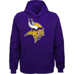 Minnesota Vikings Youth Team Logo Pullover Hoodie