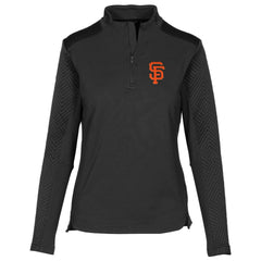 San Francisco Giants Levelwear Women's Daybreak Quarter-Zip Pullover Top | MLB Near me