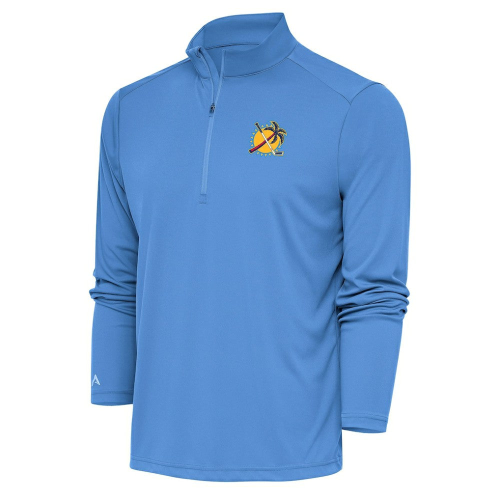 Florida Panthers Antigua Special Edition 2.0 Tribute Quarter-Zip Pullover Top For Sale