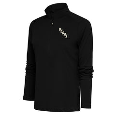 Vegas Golden Knights Antigua Women's Special Edition 2.0 Tribute Quarter-Zip Pullover Top For Sale