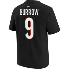 Cincinnati Bengals Nike Joe Burrow Youth Player Name & Number T-Shirt