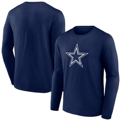 Dallas Cowboys Primary Logo Long T-Shirt