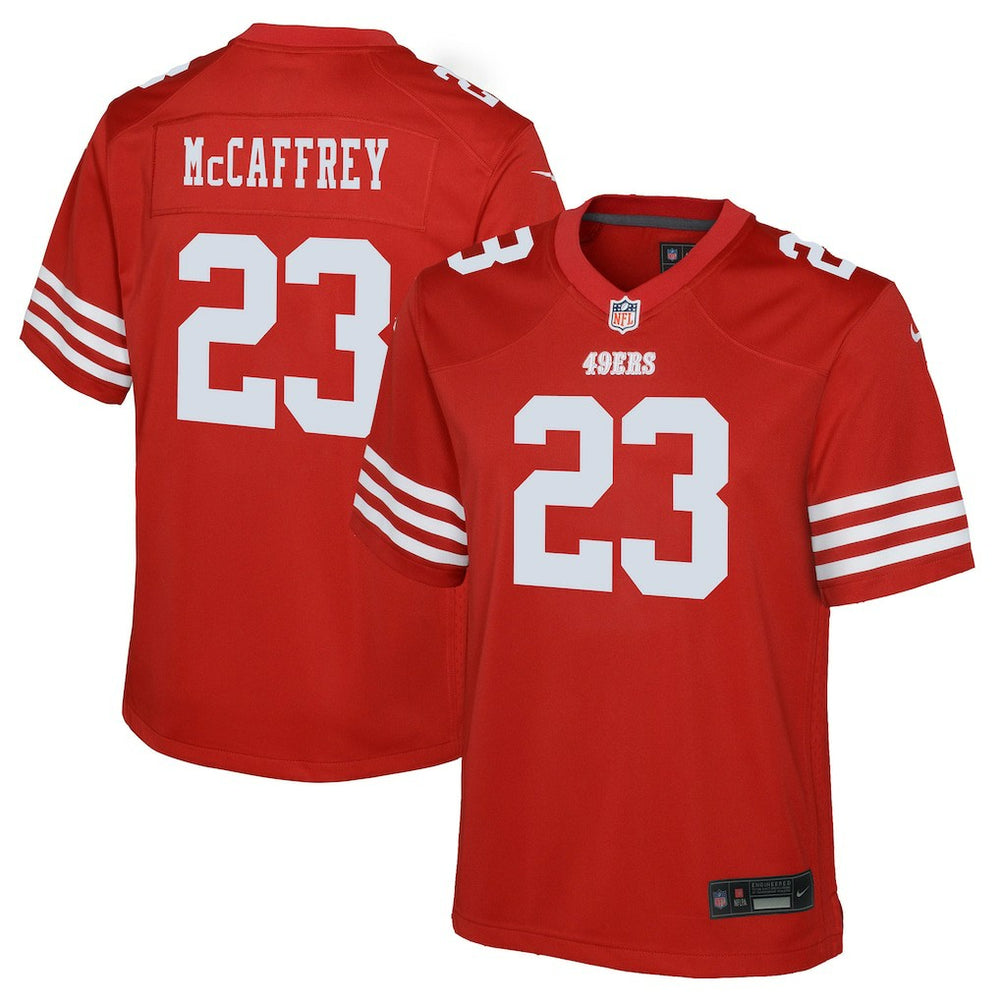 San Francisco 49ers Nike Christian McCaffrey Youth Game Jersey