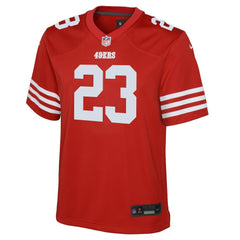 San Francisco 49ers Nike Christian McCaffrey Youth Game Jersey
