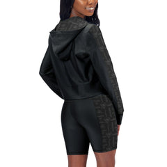 Pittsburgh Penguins Women's Cropped Full-Zip Hoodie Sale