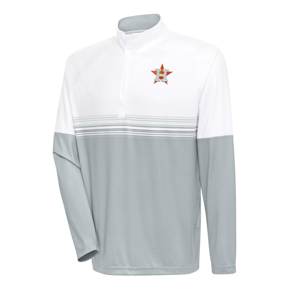 Houston Astros Antigua Bender Quarter-Zip Pullover Top | MLB Online
