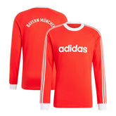 Bayern Munich Originals Energy Drop '70s Long Sleeve Jersey Red - Adidas