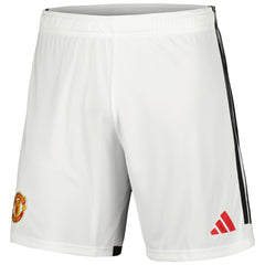 Manchester United 2023/24 Home Replica Shorts White - Adidas