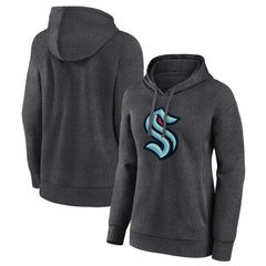 Seattle Kraken Women's Primary Logo Pullover Hoodie For Sale