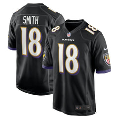 Baltimore Ravens Nike Roquan Smith Alternate Game Jersey