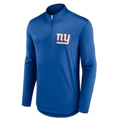 New York Giants Fanatics Quarterback Quarter-Zip Top