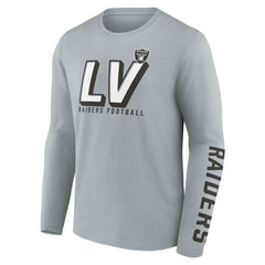 Las Vegas Raiders Fanatics Two-Pack T-Shirt Combo Set