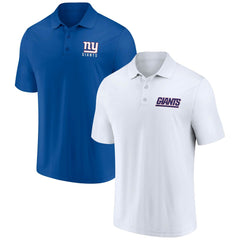 New York Giants Fanatics Lockup Two-Pack Polo Set