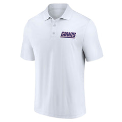 New York Giants Fanatics Lockup Two-Pack Polo Set