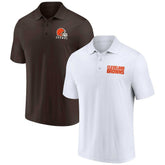 Cleveland Browns Fanatics Lockup Two-Pack Polo Set
