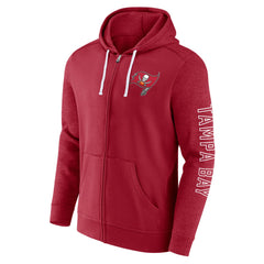Tampa Bay Buccaneers Fanatics Offensive Lineup Hoodie Full-Zip Hoodie