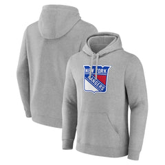 New York Rangers Primary Team Logo Pullover Hoodie Online