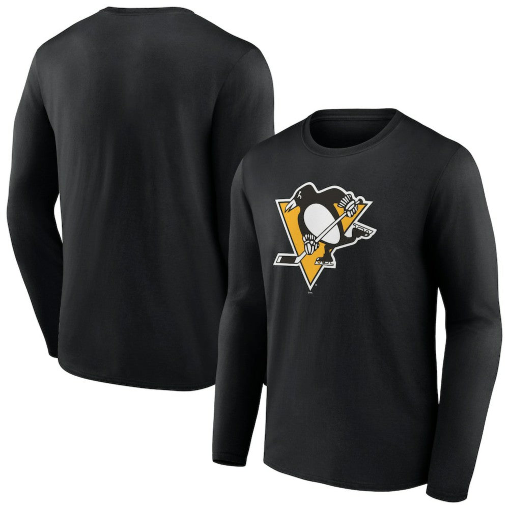 Pittsburgh Penguins Primary Logo Team Long Sleeve T-Shirt Sale