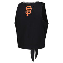 San Francisco Giants The Wild Collective Women's Twisted Tie Front Tank Top | MLB On Sale