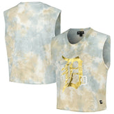 Detroit Tigers The Wild Collective Women's Washed Muscle Tank Top | MLB Discount