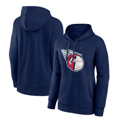 Cleveland Guardians Women's Core Logo Pullover Hoodie | MLB Shop