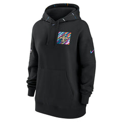New Orleans Saints Nike Women's 2023 NFL Crucial Catch Club Pullover Hoodie