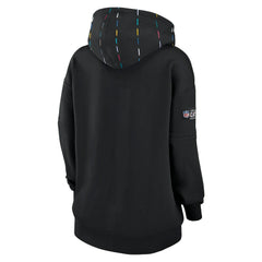 New Orleans Saints Nike Women's 2023 NFL Crucial Catch Club Pullover Hoodie